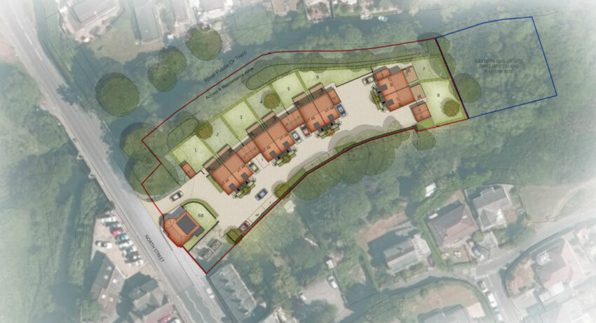 North Street Wareham Site Layout